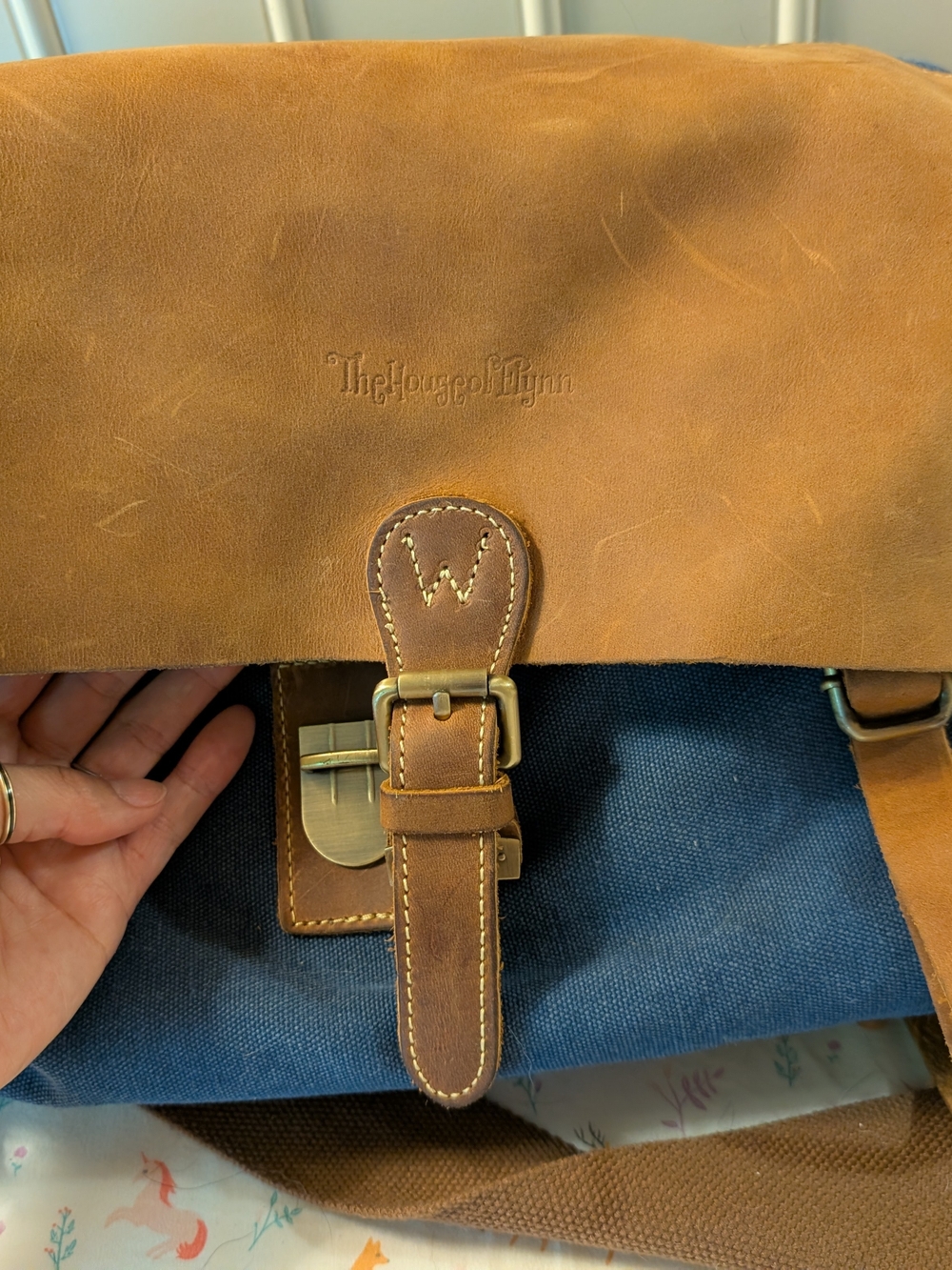 House Of Flynn (Hof) - Wandering Gypsy Tote - Sailor Blue - Padded Camera Bag View 5